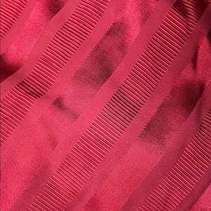 Two Elegant maroon 15 foot Curtain Swags